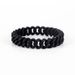 American Style Personality Camouflage Mixed Color Hollow Silicone Braided Trendy Men's Wristband Fashion Simple Bracelet_ipsvogv.com