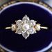 Sanjie Xiyin's New Minimalist Women's Pearl Rhinestone Ring, Creative And Fashionable Instagram Ring Batch_ipsvogv.com