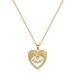 【 】 Love Eyelash Light Luxury Charm Gorgeous Full Diamond Necklace Women's Versatile Clavicle Titanium Steel Chain 【 】 【 】 【 】_ipsvogv.com