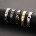Kaiyi Jewelry Men's Magnetic Therapy Hematite Titanium Steel Bracelet Detachable_ipsvogv.com