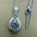 Cao Shi Live Broadcast Hot Sale New Luxury Pear Shaped Water Drop Pendant Necklace Fashion Collar Chain_ipsvogv.com