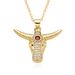 New Ins Style Hot Selling Fashion Personality Bull Head Bull Female Pendant Necklace_ipsvogv.com