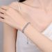New Deyi Pure Silver Plated PT950 Gold Stretch Adjustable Light Luxury Fashion Personalized High End Feeling Bracelet_ipsvogv.com