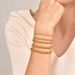 Women's Jewelry Stainless Steel Smooth Steel Beads Beaded Bracelet Gold Personality Fashion Spring Water Jewelry_ipsvogv.com
