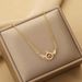 2023 New Angel Wings Titanium Steel Necklace Lingering Pendant with Jumping Heart and Small Crowd Design Collar_ipsvogv.com