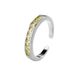 Live Streaming Simple Single Row Colored Zircon For Women In South Korea Fashion Versatile Personalized Foldable_ipsvogv.com