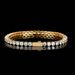 Men's Jewelry Hip Hop Zircon Bracelet 4mm Spring Buckle Stainless Steel Tennis Chain Boys High Grade Titanium Steel Bracelet_ipsvogv.com