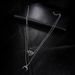 Fashionable, Minimalist, And Versatile Accessories, Hollowed Out Love, Moon Pendant, Necklace, Collarbone Chain_ipsvogv.com