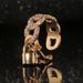 Geometric Hand Jewelry Creative Personality Cuban Chain Ring Lock Flower Design Accessory Opening Adjustable New_ipsvogv.com