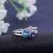 New Personalized And Beautiful Irregular Tricolor Stone Ring_ipsvogv.com