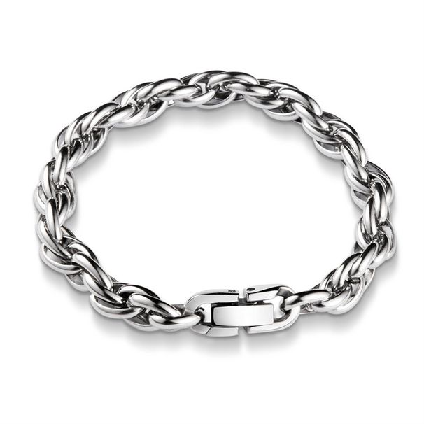 Men's Jewelry Fashion Couple Bracelet Simple Personality Trendy Cool Original All Match Hip Hop Cuban Braided Twist Bracelet_ipsvogv.com