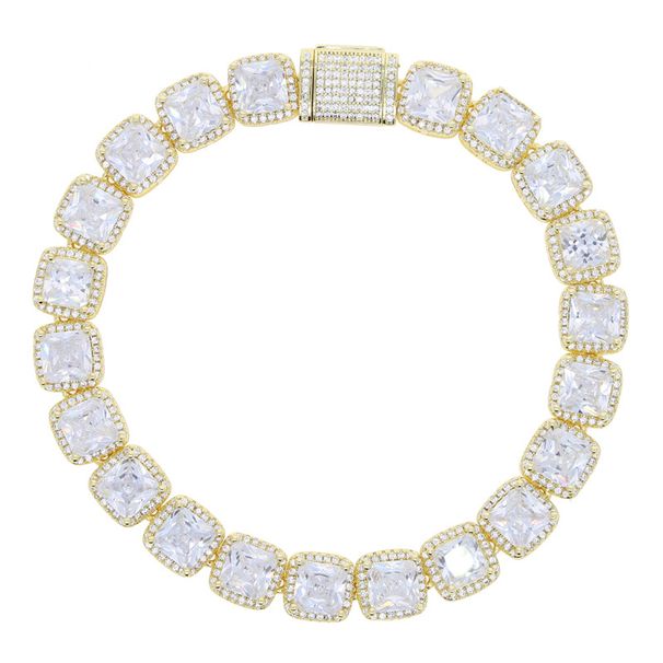 Women's Jewelry Hip Hop New 10mm Square Zircon Anklet Niche Design High End Anklet_ipsvogv.com
