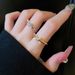 Wrapped Micro Inlaid Zircon For Female Niche, Light Luxury Design, Index Finger Ring, Versatile Temperament, 2025 New_ipsvogv.com