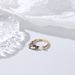 Hot Selling Personalized Black And White Two Tone Horse Dot Diamond Gold Ring Bracelet_ipsvogv.com