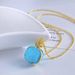 Women's Jewelry Creative Original Design Perfume Bottle Crystal Single Flower Necklace Earrings Artificial Crystal Necklace Earrings_ipsvogv.com
