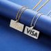 Men's Jewelry VISA Card Zircon Pendant Hip Hop Personality Hip Hop Pendant_ipsvogv.com