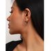 Minimalist Exaggerated Fashionable C-shaped High-end Brass Half-circle Hoop Hollow Five-pointed Star Earrings For Women_ipsvogv.com