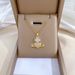 】 Flower 【 Planet Light Luxury Charm Gorgeous Full Diamond Necklace Female Internet Celebrity Versatile Clavicle 【 】 【 】 【 】_ipsvogv.com