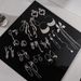 Women's Jewelry Set Fashion Silver Needle New Love Tassel Earrings Female Retro Temperament Light Luxury High End Niche Earrings_ipsvogv.com