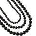 Pearl Spring 2023 New Black Agate Beaded Clavicle Chain French Sweater Necklace For Women_ipsvogv.com