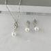 Pearl Diamond women's necklace smart pearl earrings necklace set spiral temperament wind jewelry_ipsvogv.com