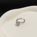six Light Luxury High-end Fiery Color Claw Zircon Female Ice Queen Holding Flower Diamond Ring, Luxurious Wedding Ring ,_ipsvogv.com