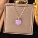Japanese Red Cherry Pendant For Women 2025 Summer Light Luxury Clavicle Chain Accessories Titanium Steel Necklace_ipsvogv.com