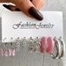 Inlaid Pearl Women's Earrings Earrings Set Retro Gold Earring Set_ipsvogv.com