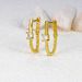 Women's Jewelry U Shaped Geometric Earrings Fashionable And Versatile Twisted Rope Retro Earrings Ear Buckles Ear Jewelry_ipsvogv.com