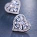 Unisex Single Product Zircon Earrings Inlaid With Sweet Love Earrings_ipsvogv.com