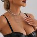 Light Luxury Fashion Tassel Irregular Beaded Collarbone Chain Ins Personalized Simple Splicing Necklace_ipsvogv.com