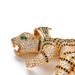 Unisex New Exaggerated And Fierce Tiger Pendant 3D Full Diamond Zircon Agate Eye Hip Hop Pendant With Chain_ipsvogv.com