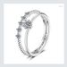 Mosang Stone Instagram Colorless Full Pure Silver Diamond with Unique Design Excluding Internet Red and Cold Wind_ipsvogv.com