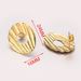 Stainless Steel Earring Accessories, DIY Handmade Circular Loop Earrings, Vacuum Gold-plated Earrings_ipsvogv.com