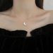 Bright In The Sky, Exquisite Beauty, Simple Moon Versatile For Women, Cold And Elegant Style, High Quality Texture,_ipsvogv.com