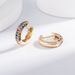 Fashion Earrings Mixed Color Zircon Ear Buckles Micro Inlaid With Diamonds Temperament Queen Earrings_ipsvogv.com