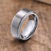 Men's Jewelry Tungsten Steel Ring Black Blue Steel Simple Ring Personality Accessories_ipsvogv.com