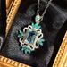 Cao Shi Recommends Sea Blue Zircon Pendant For Accessories, High-end Light Luxury Popular Necklace_ipsvogv.com