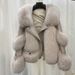 Women's Clothing Haining fur coat for women fine fox fur fur one-piece young lady style fur coat_ipsvogv.com