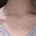 Beating Heart Crown Necklace Female Element Crystal Smart Clavicle Necklace Female_ipsvogv.com