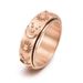 Men's Jewelry Fashion Stainless Steel Star Moon Sun Fashion Rotating Ring Domineering Hand Jewelry_ipsvogv.com