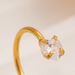 Simplicity, luxury, fashion, inlaid studs, personalized punching, niche love design, rings, versatile nose accessories_ipsvogv.com