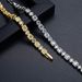 Men And Women's Jewelry Full Diamond Zircon Bracelet Tennis Chain Men And Women's Same Style Square Zircon Hand Jewelry_ipsvogv.com