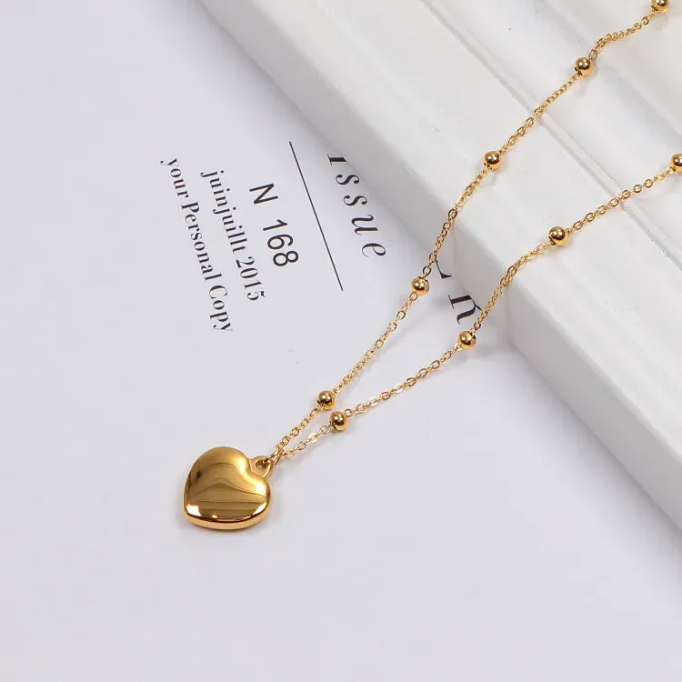X574 Style Designer Letter Pendant Nes Gold Plated Crysat Women Wedding Party Jewerlry Accessories Double Heart_ipsvogv.com