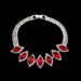 Women’s Jewelry Set Fashion Jewelry Wholesale Bridal White Crystal Flower Jewelry Set Fashion Banquet Wedding Dress Necklace Accessories_ipsvogv.com