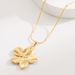 High End, Light Luxury, Minimalist Necklace, Stainless Steel, Sun Flower, Elegant And Versatile Collarbone Chain, Ins_ipsvogv.com