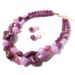 Double layered accessory creative water drop pendant necklace 8310_ipsvogv.com