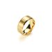 Men's Jewelry Brushed Matte Ring Titanium Steel Jewelry 8MM Simple Glossy Mirror Polished_ipsvogv.com