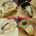 Unisex hot selling men's rings Fashionable and domineering men's rings Inlaid diamond jewelry_ipsvogv.com