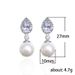 water drop shaped earrings is versatile and imitates pearl earrings. Female celebrities wear the same light _ipsvogv.com